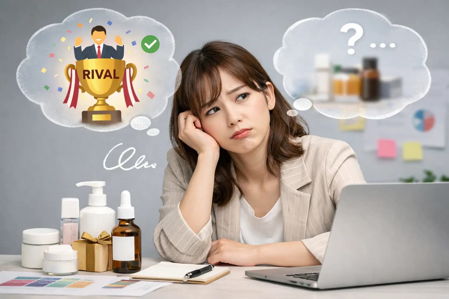 自社の魅力を伝えられない